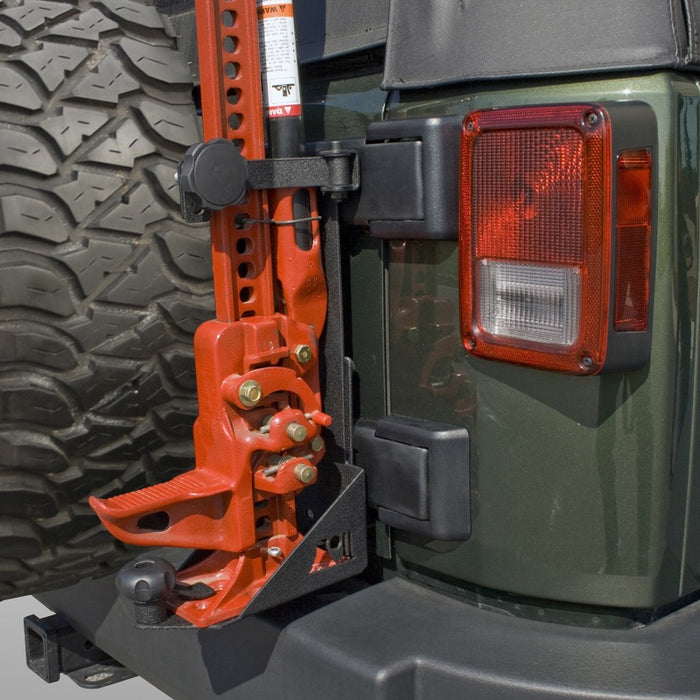 Rugged Ridge 11586.08 Off-Road Jack Mounting Bracket Kit 07-18 Jeep Wrangler JK/JKU