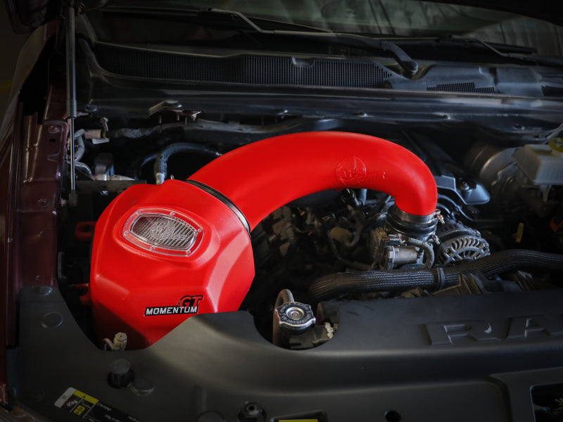aFe 50-70013DR Momentum GT Pro DRY S Intake System Red Edition 19-23 Dodge RAM 1500 V8-5.7L HEMI