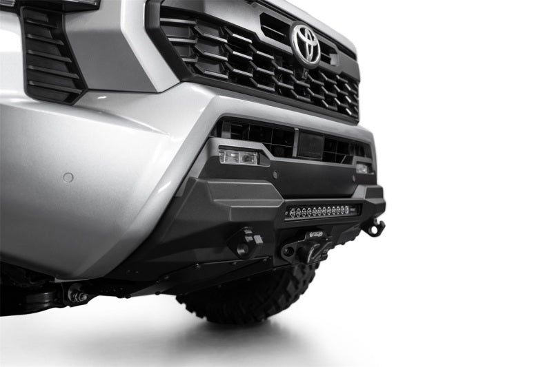 Addictive Desert Designs F6703412601NA 2024 Toyota Tacoma Stealth Center Mount Winch Front Bumper