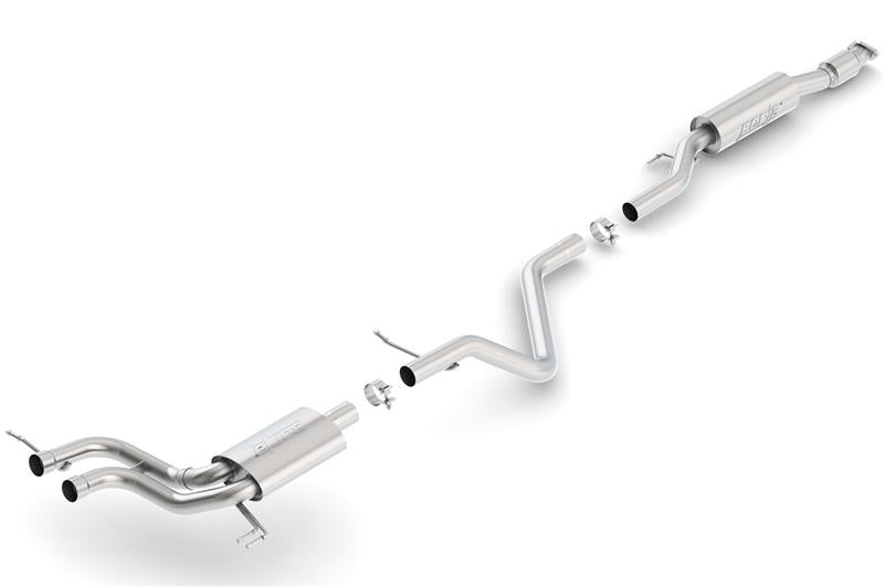 Borla 140506 13-15 Hyundai Veloster Turbo 1.6L AT/MT FWD 2dr Dual Center Rear Exit Cat-Back Exhaust