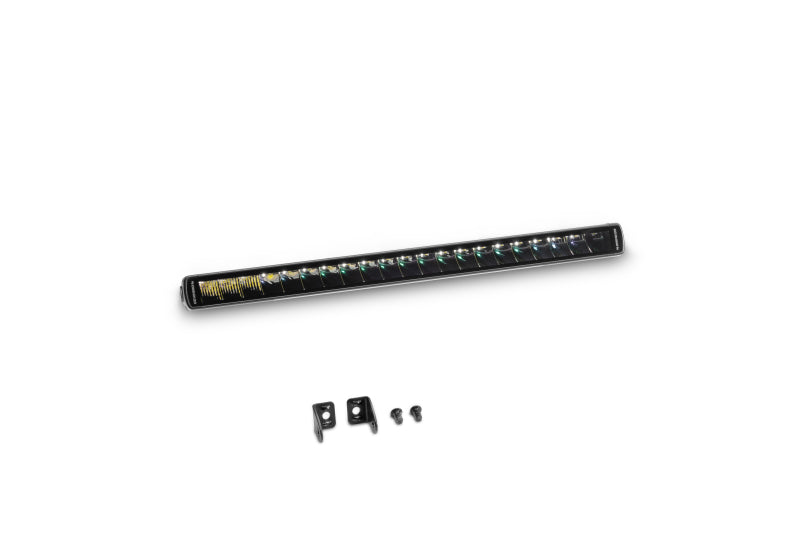 Go Rhino 751052001CSS Xplor Blackout Series Sgl Row LED Light Bar (Surface/Threaded Stud Mount) 20.5in. - Blk