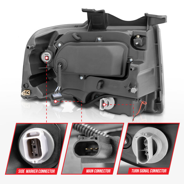 ANZO 111114 ANZ LED/Projector Headlights