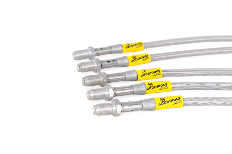 Goodridge 21080 8/84-7/87 Toyota Corolla GTS Stainless Steel Brake Line Kit