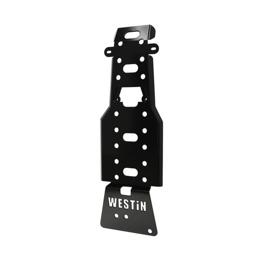 Westin 42-21125 /Snyper 07-11 Jeep Wrangler Transmission Pan Skid Plate - Textured Black