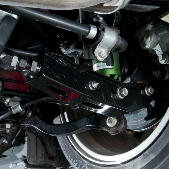 BLOX Racing BXSS-50010-BK Rear Lower Control Arms - Black (2013+ Subaru BRZ/Toyota 86 / 2008-2023 Subaru WRX/STI)
