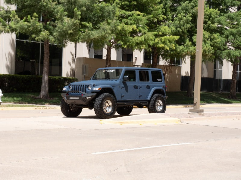 Road Armor 5183XFSPB 18-20 Jeep Wrangler JL SPARTAN Bolt-On Front Bumper Skid Plate Guard - Tex Blk