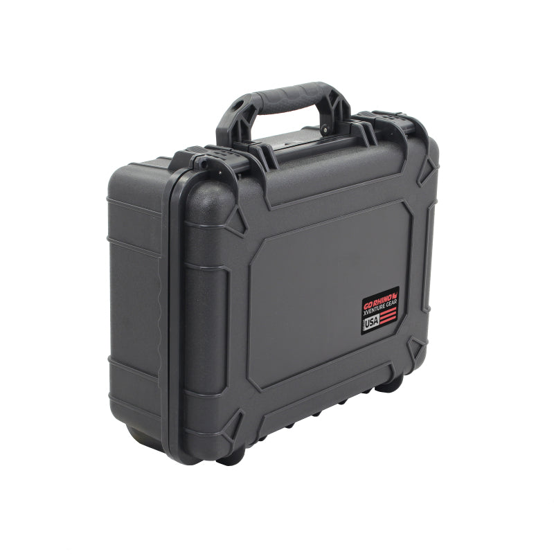 Go Rhino XG201608 XVenture Gear Hard Case - Large 20in. / Lockable / IP67 / Automatic Air Valve - Tex. Black