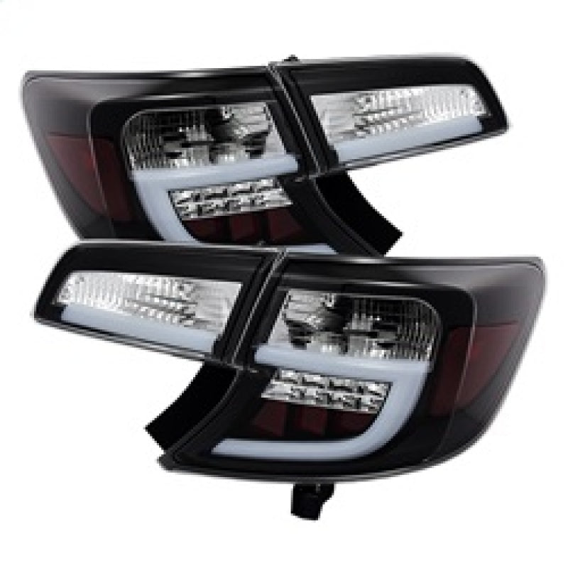 SPYDER 5079411 Spyder Toyota Camry 12-14 Light Bar LED Tail Lights Black ALT-YD-TC12-LBLED-BK