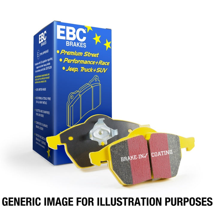 EBC DP42258R 14-17 Maserati Ghibli (330 PS Package ONLY) Yellowstuff Rear Brake Pads