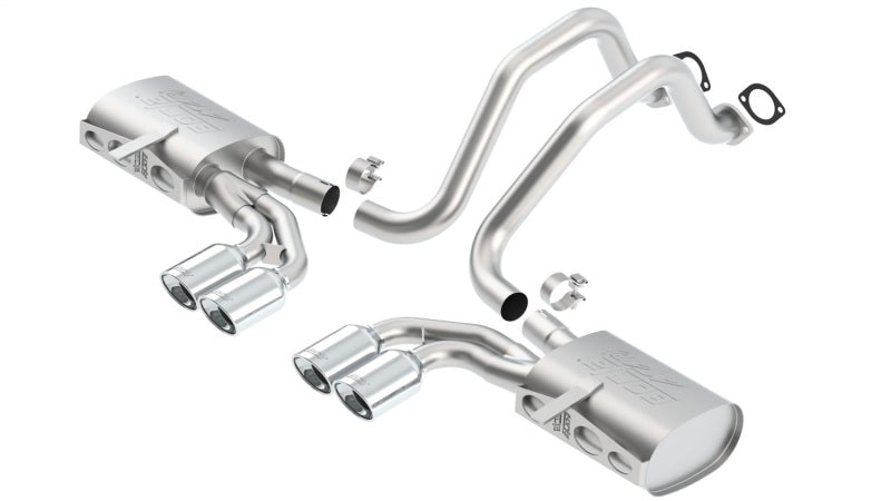 Borla 140428 97-04 Chevrolet Corvette 5.7L 8cyl ATAK SS Catback Exhaust