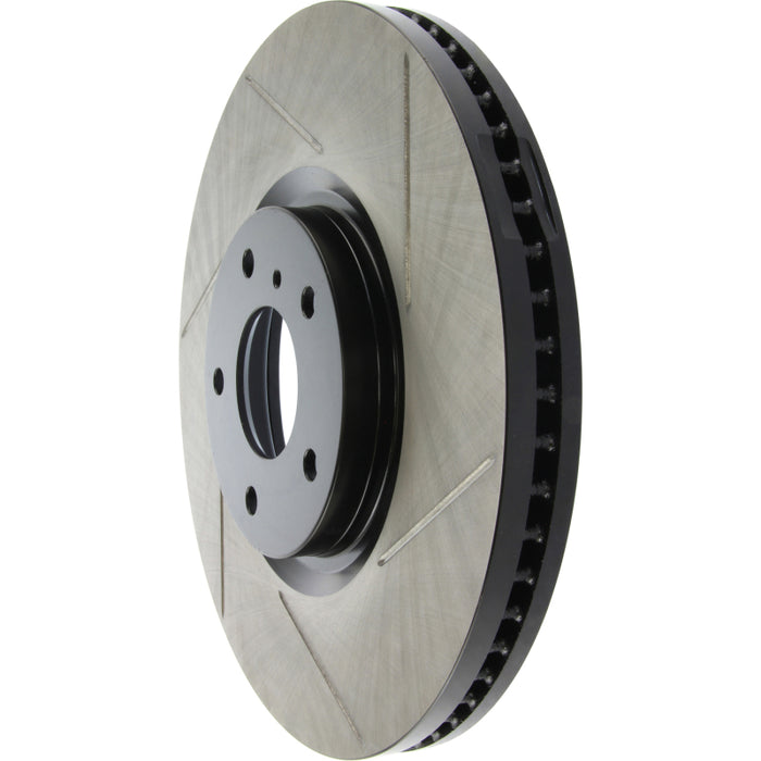 Stoptech 126.42095SL StopTech Power Slot 07-08 Infiniti G35 2WD / 08 G37 Coupe SportStop Slotted Front Left Rotor