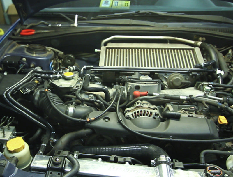 Mishimoto MMHOSE-SUB-ANCBL 01-05 Subaru WRX Blue Silicone Ancillary Hoses