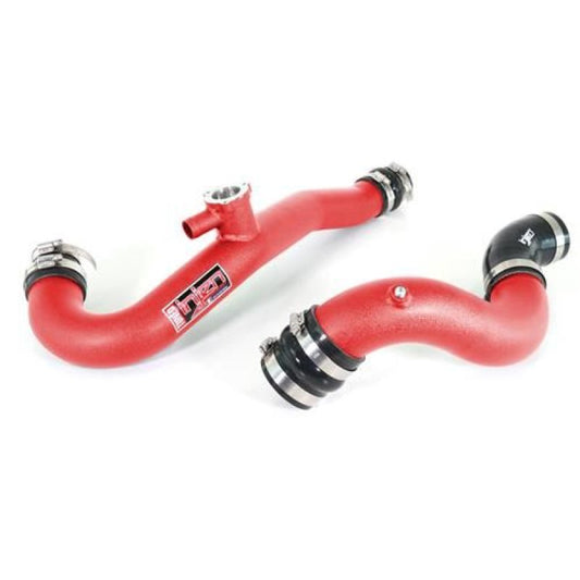 Injen SES9200ICPWR 15-19 Ford Mustang 2.3L EcoBoost Aluminum Intercooler Piping Kit - Wrinkle Red