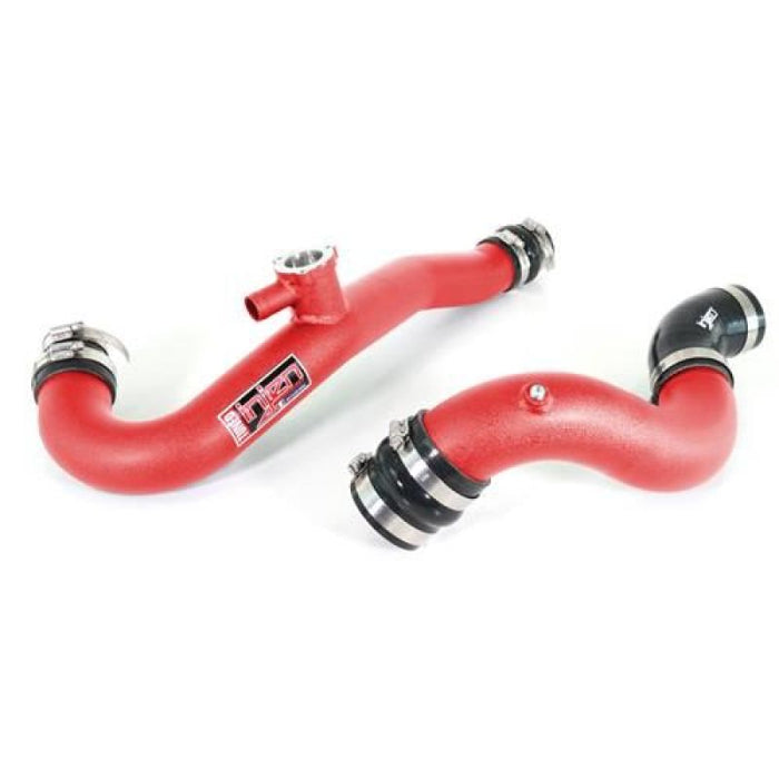 Injen SES9200ICPWR 15-19 Ford Mustang 2.3L EcoBoost Aluminum Intercooler Piping Kit - Wrinkle Red