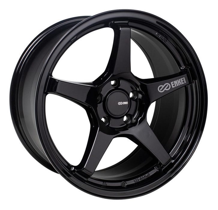 Enkei 521-895-6538BK TS-5 18x9.5 5x114.3 38mm Offset 72.6mm Bore Gloss Black