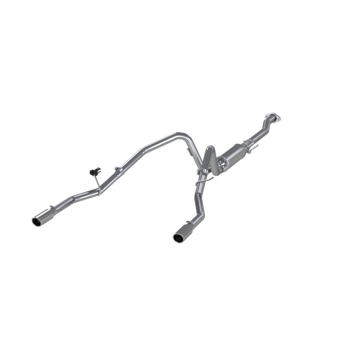 MBRP S5240AL 11-12 Ford F-150 V6 Ecoboost Alum 2.5in Cat Back Dual Rear Exit Exhaust System