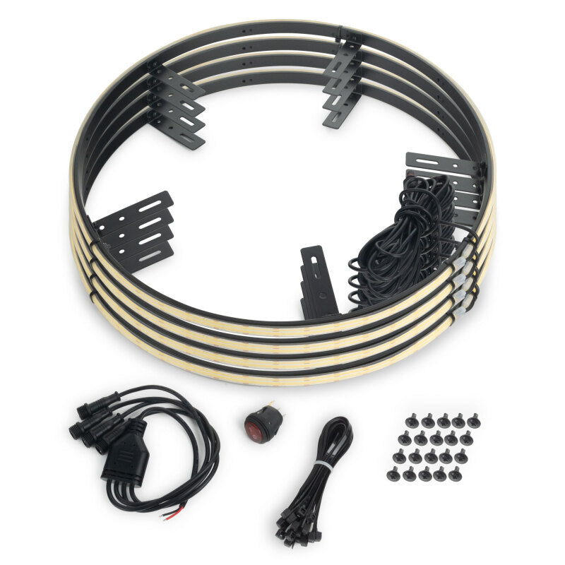ORACLE Lighting 4238-051 LED Illuminated Wheel Rings - 16.5in PLASMA White