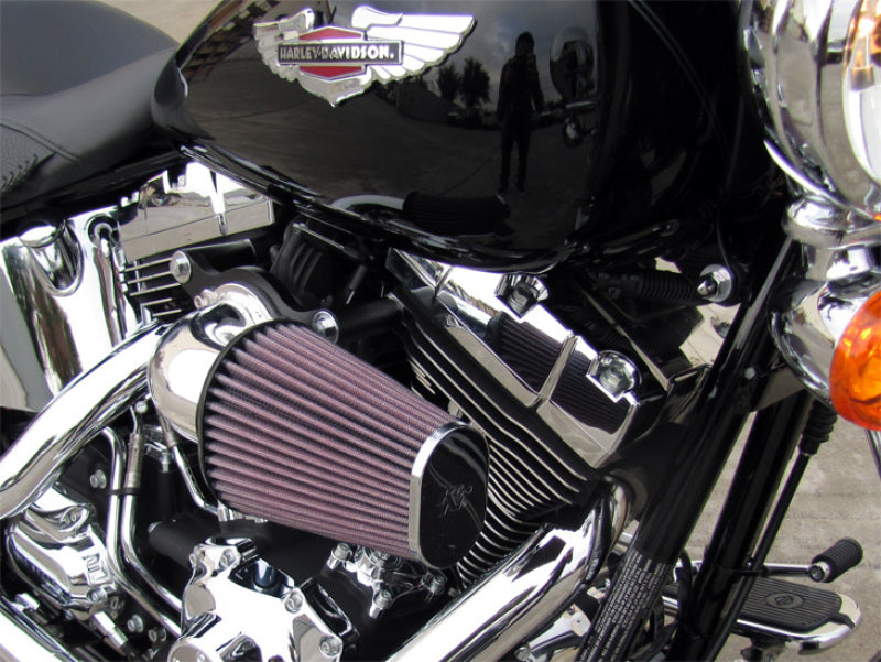 K&N Engineering 63-1125P K&N 01-11 Harley Davidson FX / FL AirCharger Performance Intake Kit