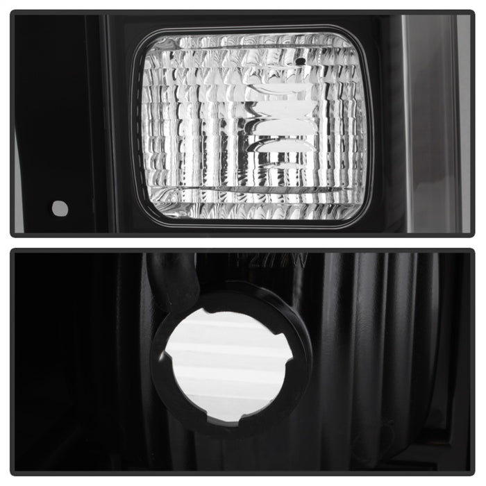 SPYDER 5017697 xTune Hummer H3 06-09 ( Non H3T ) LED Tail Lights Black ALT-ON-HH306-LED-BK