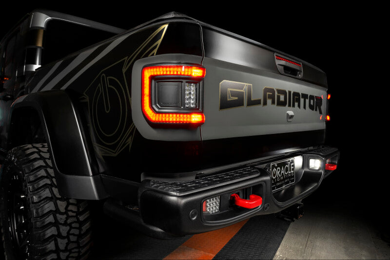 ORACLE Lighting 5882-504 Oracle Jeep Gladiator JT Flush Mount LED Tail Lights