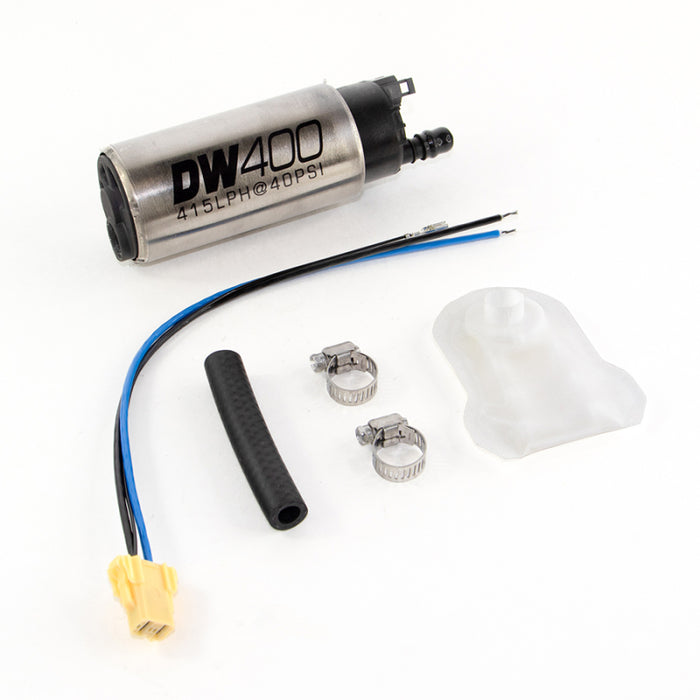 DeatschWerks 9-401-1041 415LPH DW400 In-Tank Fuel Pump w/ 9-1041 Install Kit 98-11 Nissan Patrol