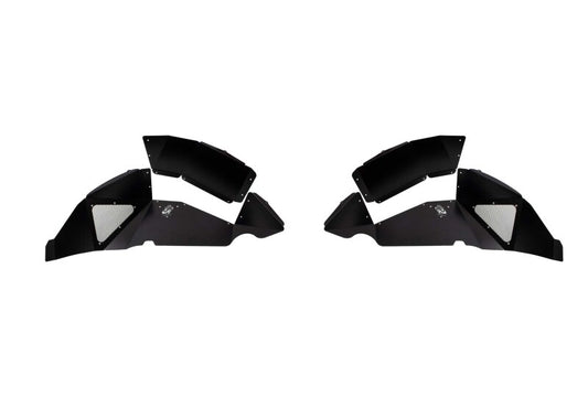 Fishbone Offroad FB33130R 2018+ Jeep Wrangler JL Rear Pair Aluminum - Black Powdercoat