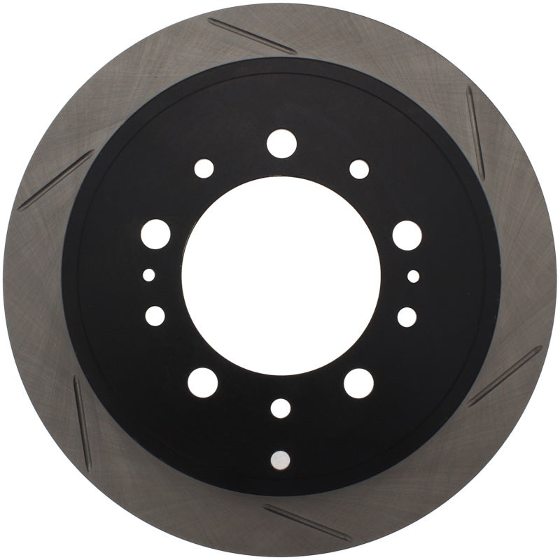 Stoptech 126.44157SL StopTech Power Slot 08-09 Lexus LX450/470/570 / 07-09 Toyota Tundra Slotted Left Rear Rotor