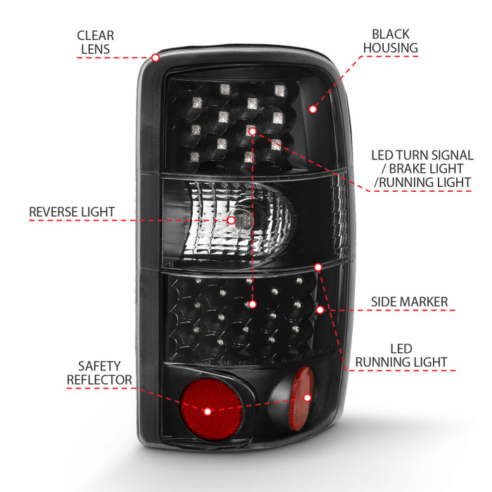 ANZO 311298 ANZ LED Taillights
