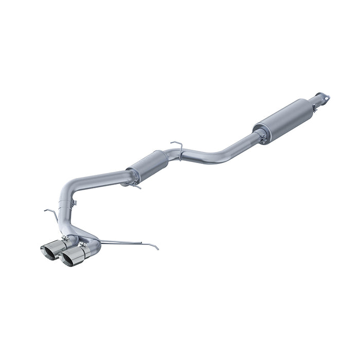 MBRP S4200AL 13-14 Ford Focus ST 2.0L EcoBoost Dual Center Outlet AL 3in Cat Back