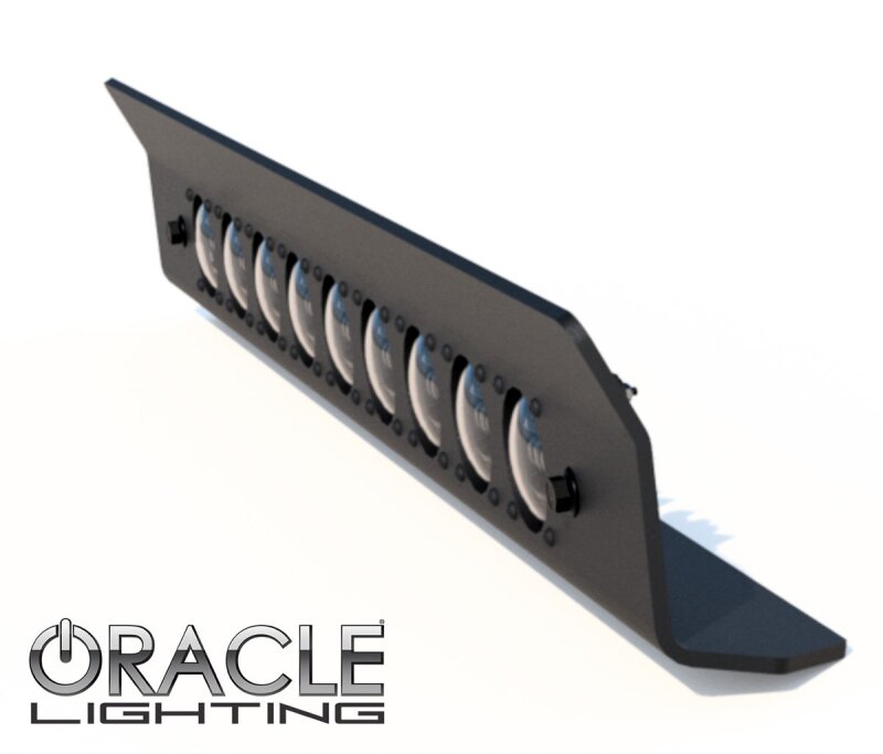ORACLE Lighting 5883-001 2019+ Jeep Wrangler JL Skid Plate w/ Integrated LED Emitters - Clear