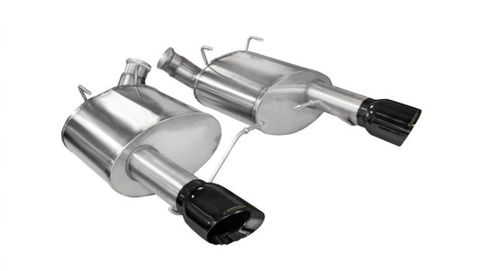 CORSA Performance 14316BLK Corsa 2011-2014 Ford Mustang GT/Boss 302 5.0L V8 Black Sport Axle-Back Exhaust