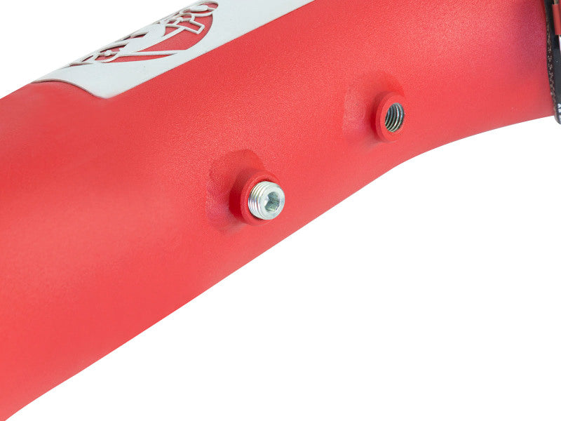 aFe 46-20269-R BladeRunner 3in Red IC Tube Cold Side w/ Coupling & Clamp Kit 2016 GM Colorado/Canyon 2.8L