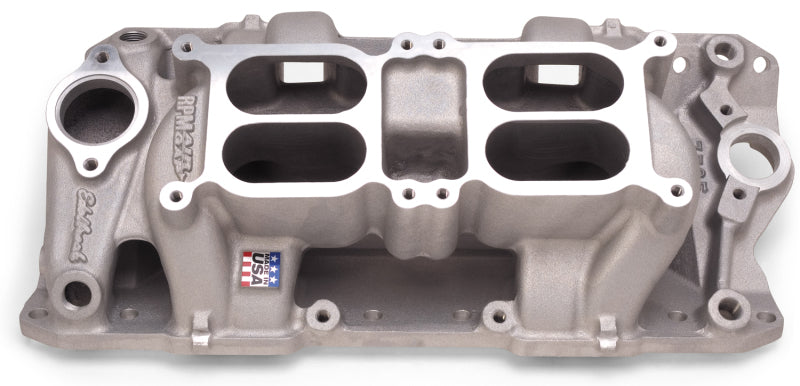 Edelbrock EDE7525 SBC Dual Quad Air Gap Intake Manifold