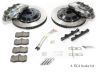 Alcon BKR6959B08 ALC Rear Brake Kits