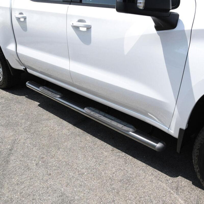 Westin 22-5035 Premier 4 Oval Nerf Step Bars - 85 in - Black