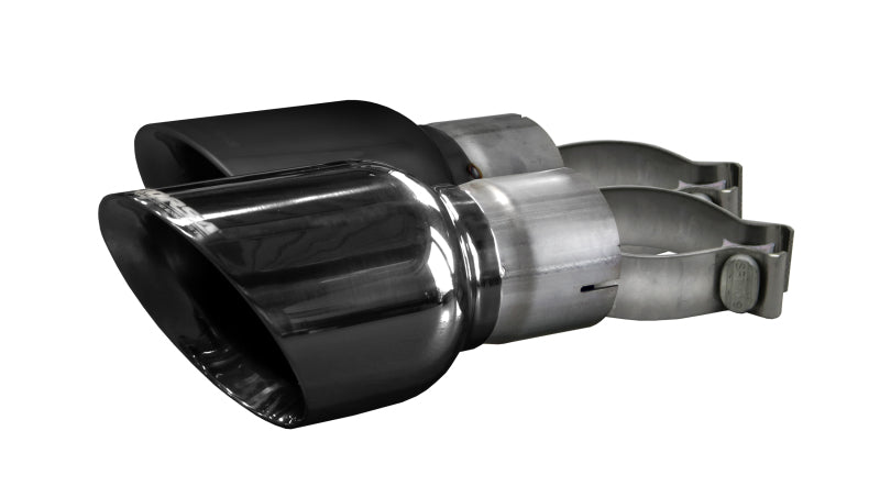 CORSA Performance 14346BLK Corsa 2015-2025 Ford Mustang GT 3.0in Inlet / 4.5in Outlet Black PVD Tip Kit (For Corsa ExhaustOnly)
