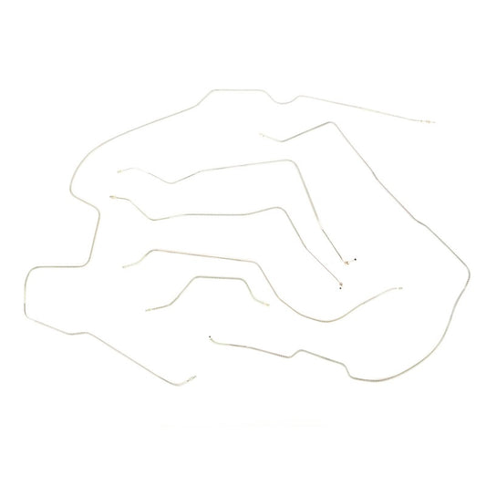 OMIX 16737.45 Omix Full Brake Line Set 81-86 Jeep CJ7