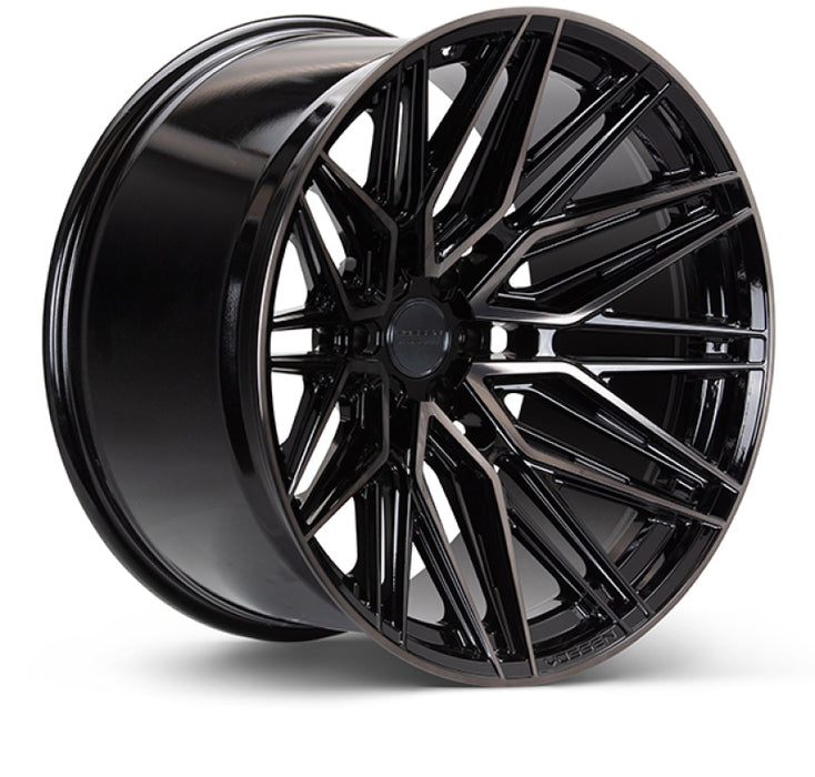 Vossen HF65-2G27 HF6-5 22x10 / 6x139.7 / ET-18 / Super Deep Face / 106.1 - TGB - TINTED - Gloss Black Wheel