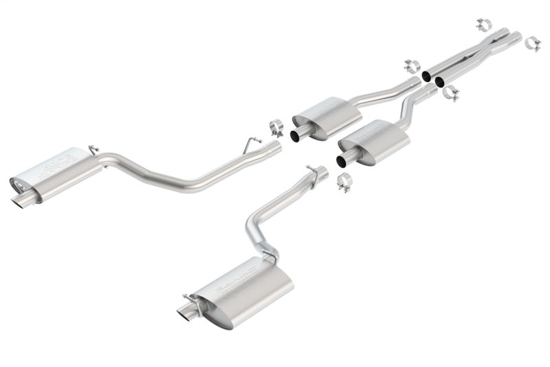 Borla 140443 11-14 Dodge Charger R/T / 11-14 Chrysler 300 C 5.7L V8 AT/MT S-Type SS Catback Exhaust