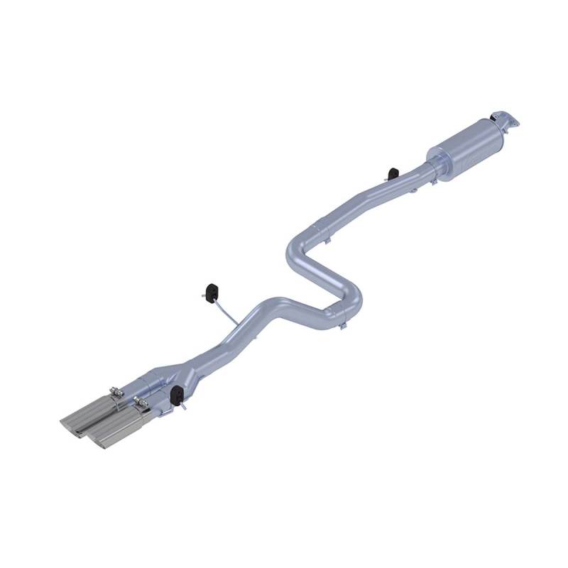 MBRP S4202AL 14-19 Ford Fiesta ST 1.6L EcoBoost 3in Dual Outlet Alum Cat Back