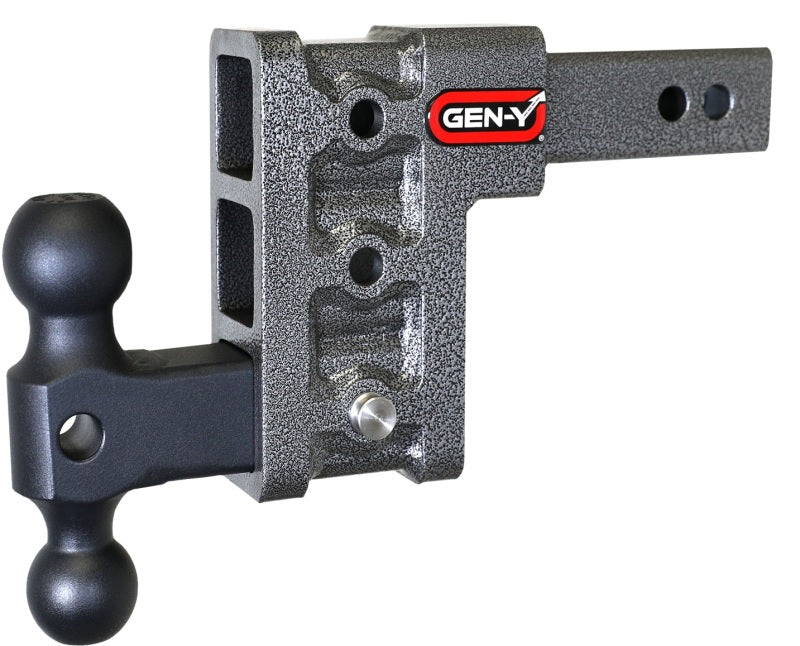GEN-Y Hitch GH-313 Gen-Y Mega Duty 2in Shank 5in Drop 1.5K TW 10K Hitch w/GH-031 Dual-Ball
