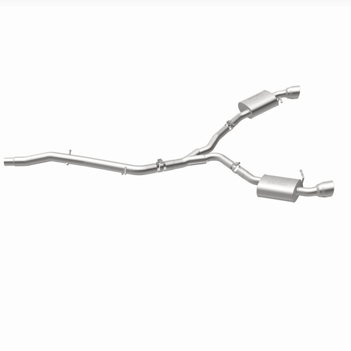Magnaflow 19390 MagnaFlow 18-19 Audi A5 Dual Exit Polished Stainless CatBack Exhaust - 3in Main Piping Diameter