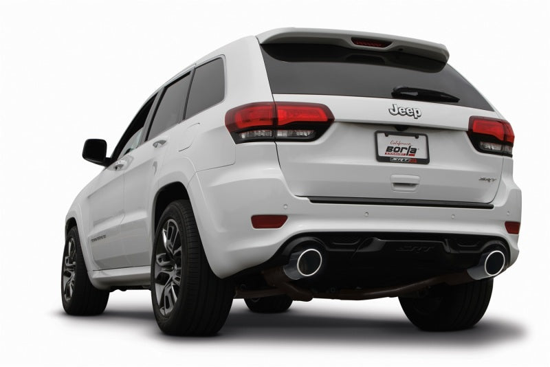 Borla 140633 2015 Jeep Grand Cherokee SRT8 ATAK Dual Round Rolled Exit Catback Exhaust