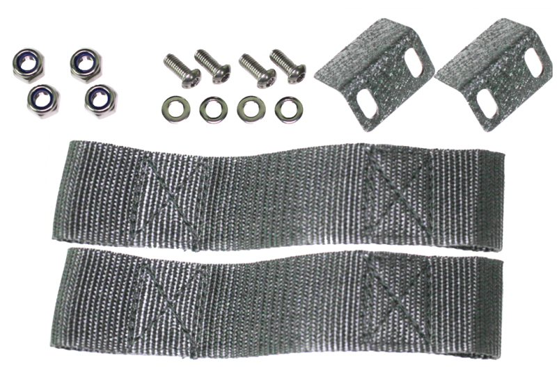 Fishbone Offroad FB24077 97-06 Jeep Wrangler TJ Front Tube Doors - Black Textured Powdercoat Steel