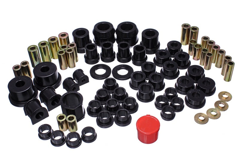 Energy Suspension 11.18104G 06-14 Mazda Miata Black Master Bushing Set