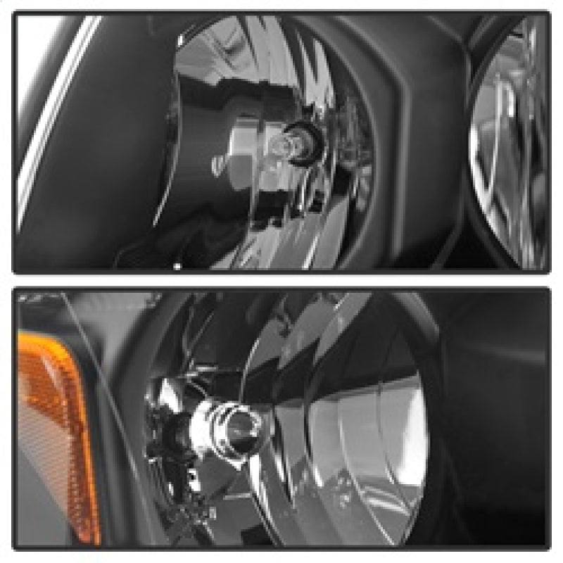 SPYDER 9023583 xTune Toyota 4Runner 03-05 Crystal Headlights Black HD-JH-T4R03-AM-BK