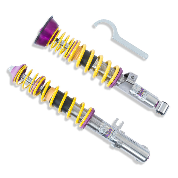 KW 35271005 Coilover Kit V3 Porsche 911 (993) Carrera 4 4S Turbo; incl. Convertible