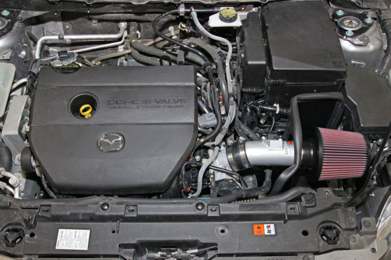 K&N Engineering 69-6031TS K&N 69 Series Typhoon Performance Intake Kit 2011-13 Mazda 3 L4-2.0L