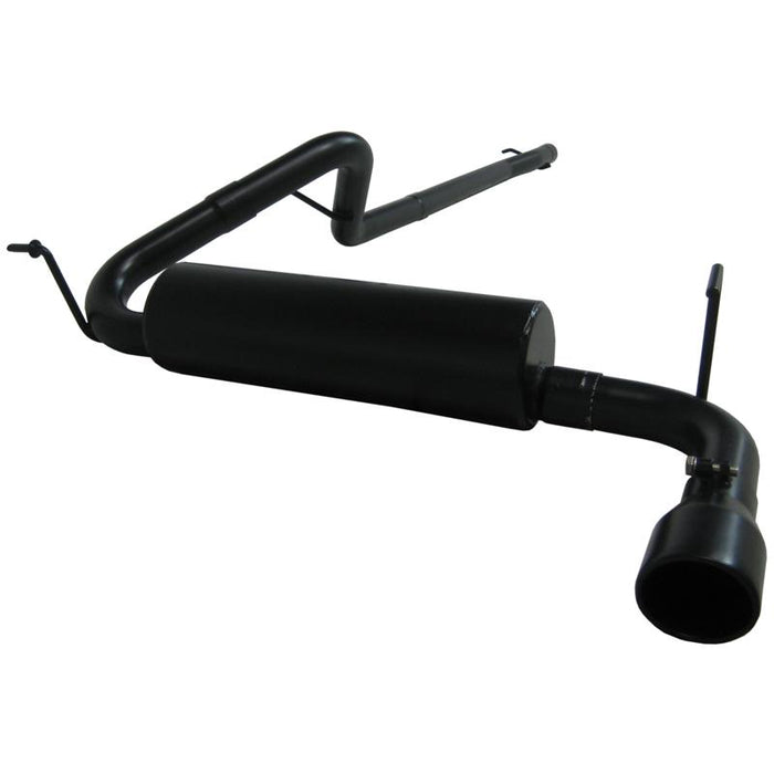 MBRP S5338BLK 2016 Toyota Tacoma 3.5L Cat Back Single Side Exit Black Exhaust System