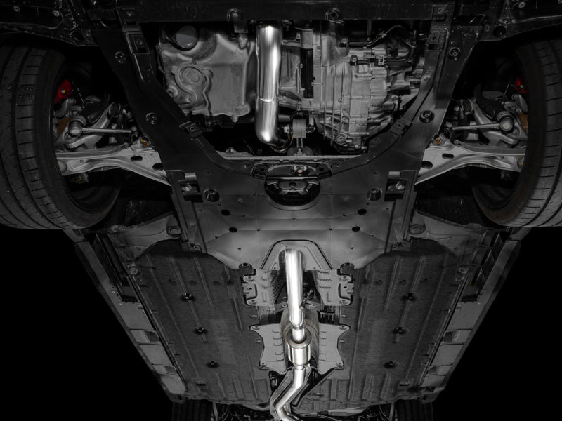 AWE Tuning 3015-52335 2024 Acura Integra Type S DE5 FWD Touring Edition Exhaust w/ Triple Chrome Silver Tips